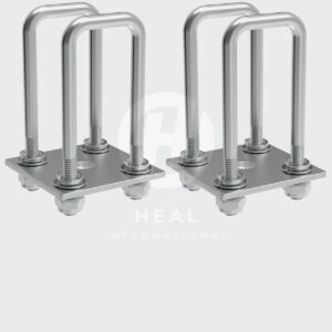 Heavy-Duty Square U-Bolt Mounting Kit