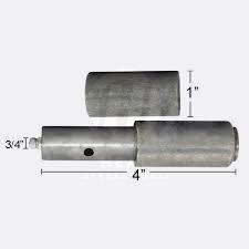 Heavy Duty Weld-on Barrel Hinge with Grease Zerk