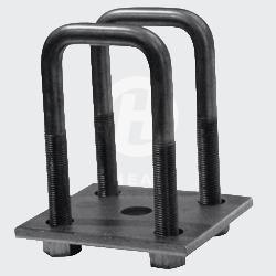Heavy-Duty Square U-Bolt Assembly