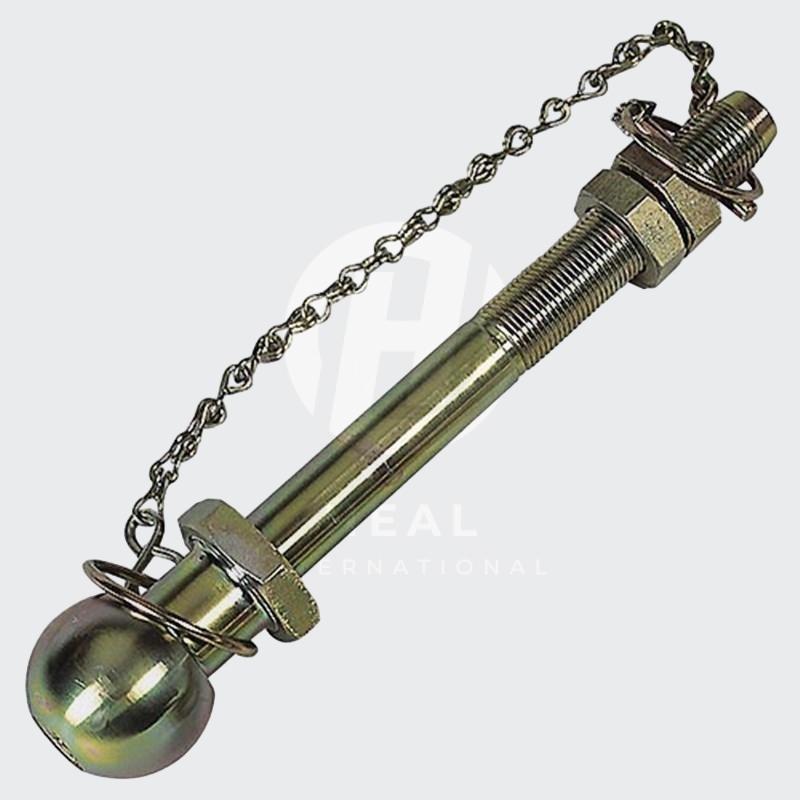 Tractor Lower Link Ball Pin with Safety Chain