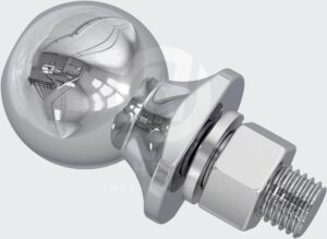 Premium Chrome Trailer Hitch Ball