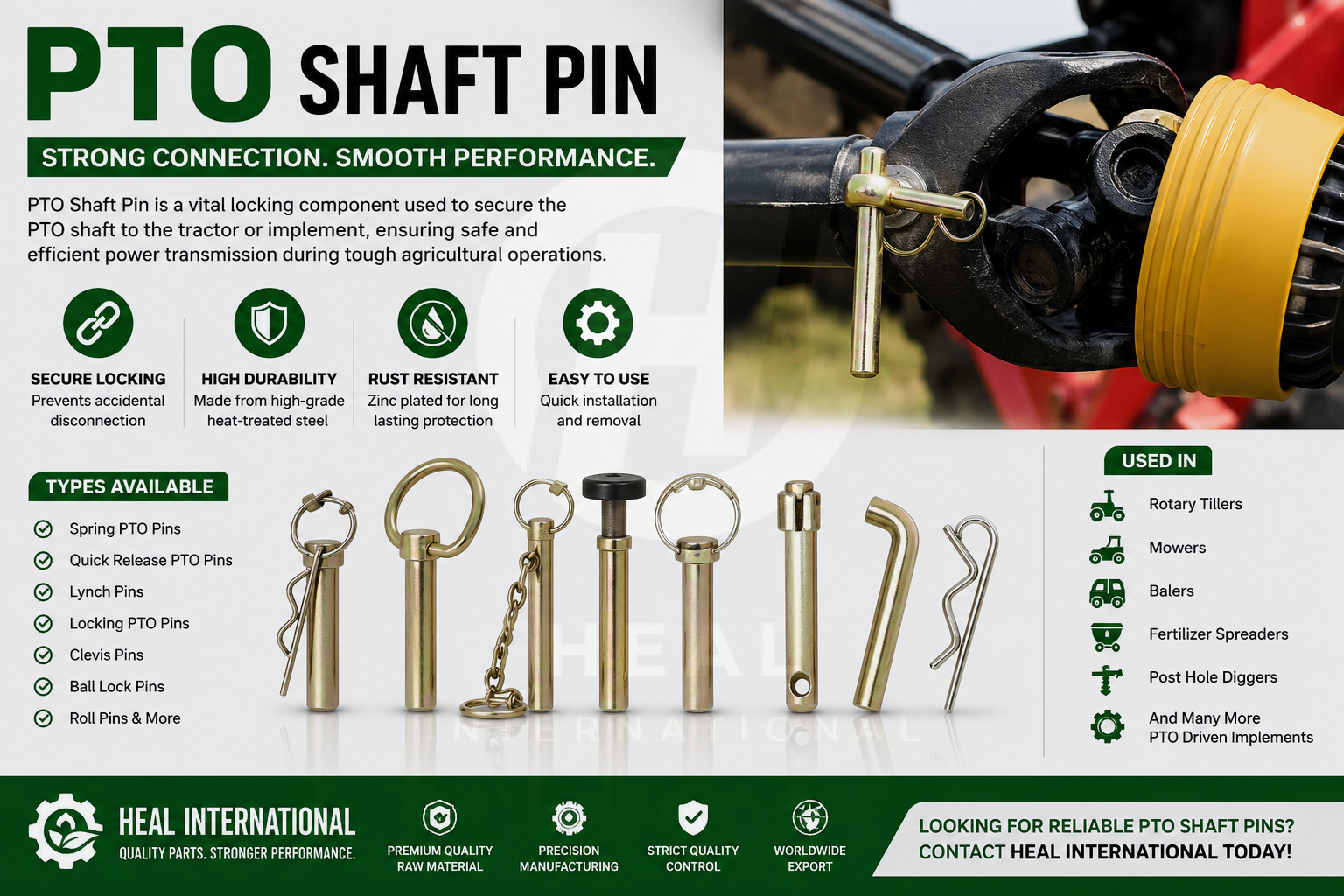 PTO Shaft Pin
